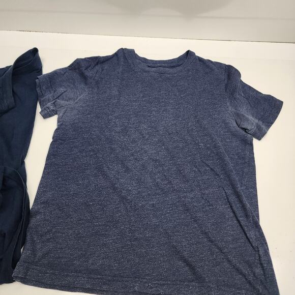 Boy's Minecraft Creeper Green Tee & 2 Solid Blue Short Sleeve T-Shirts Size M/LG - Picture 5 of 8